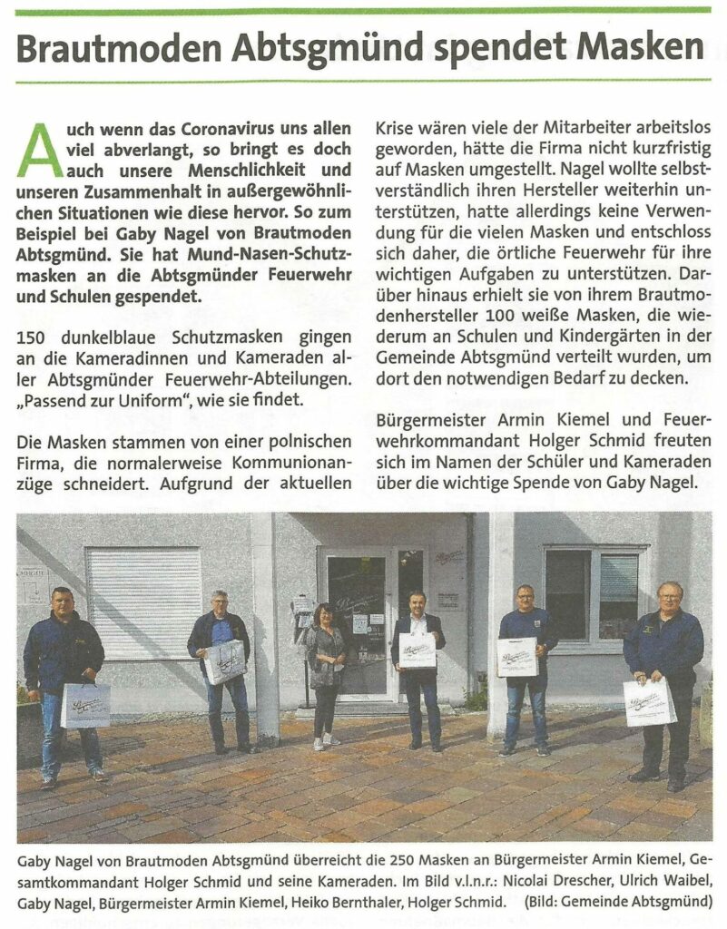 Maskenspende
