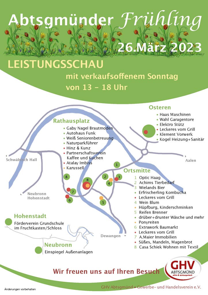 Abtsgmünder Frühling 2023